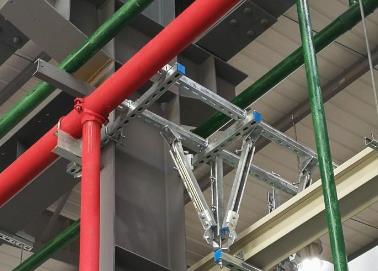 泗阳该抗震支架的整体式支吊架结构协调性好
